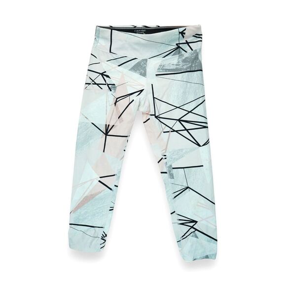 Calvin Klein‎ Performance Wick Cropped Athletic Leggings Women's Size Small - Picture 1 of 6